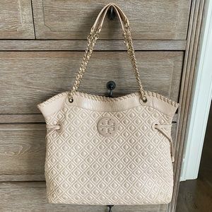 Tory Burch Marion Quilted Slouchy Tote